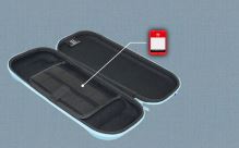 Hori Slim Tough Pouch - Light Blue - Nintendo Switch 2 4961818041509 (3)