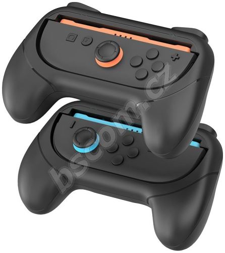 iPega SW2055D Grip pro JoyCon Ovladače Nintendo Switch 2 Black 6974363712525