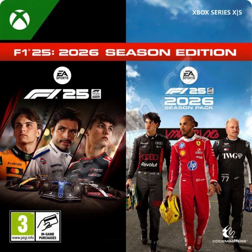 F1 25: 2026 Season Edition - Xbox Series X|S Digital