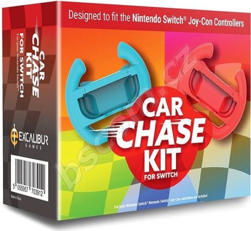 Příslušenství k ovladači Car Chase Kit - sada příslušenství pro Nintendo Switch
