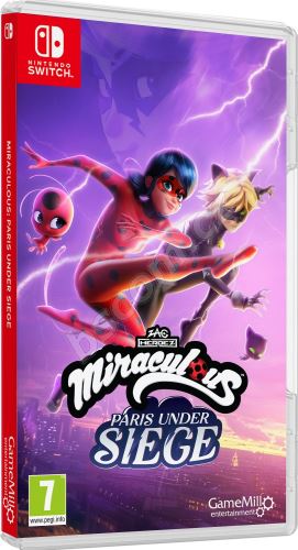 Hra na konzoli Miraculous: Paris Under Siege - Nintendo Switch