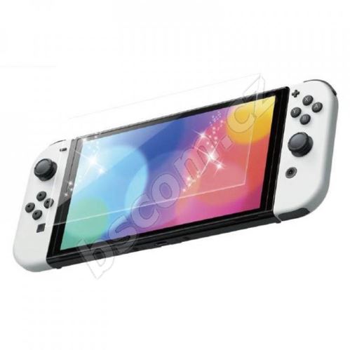 KJH Ochranné tvrzené sklo proti otiskům prstů pro Nintendo Switch Oled Transparentní AS084240