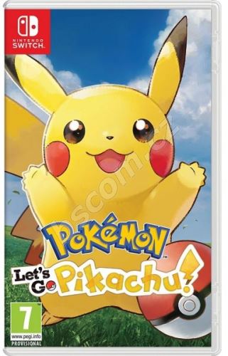 Hra na konzoli Pokémon Lets Go Pikachu! - Nintendo Switch