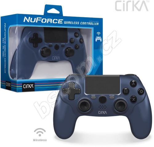 Herní ovladač Cirka NuForce Wireless Game Controller for PS4/PC/Mac (Twilight Blue)