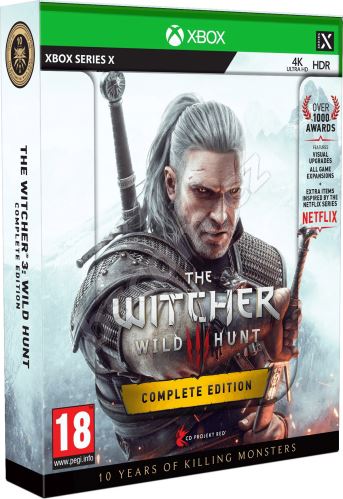 Zaklínač 3: Divoký hon - Complete Edition + 10th Anniversary Steelbook - Xbox Series X