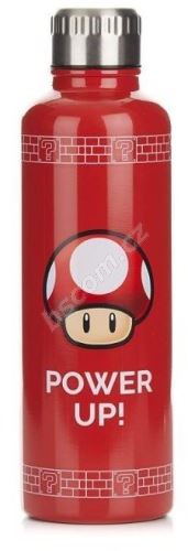 Láhev na pití Nintendo - Super Mario Power Up - nerezová láhev na pití