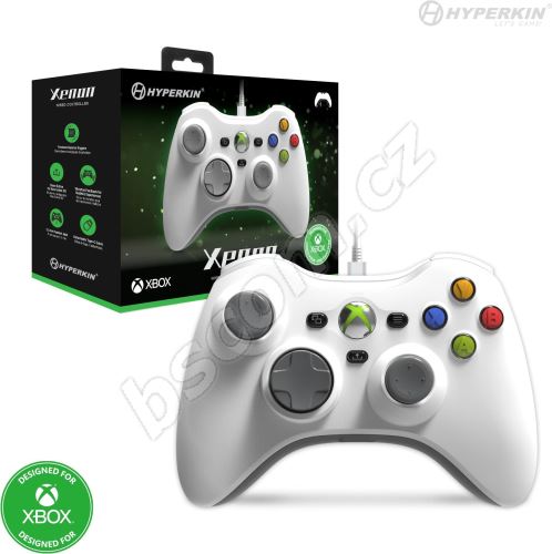 Herní ovladač Hyperkin Xenon Wired Controller (White) Officially Licensed by Xbox