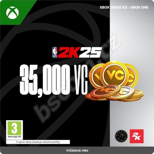 Herní doplněk NBA 2K25: 35,000 Virtual Currency Pack - Xbox Digital