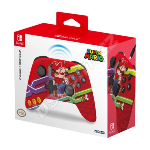 Gamepad HORIPAD Super Mario bezdrátový - Nintendo Switch