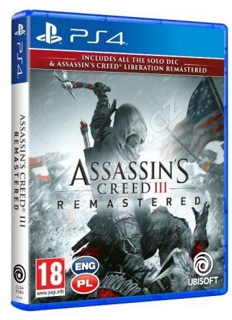 Hra na konzoli Assassins Creed 3 + Liberation Remaster - PS4