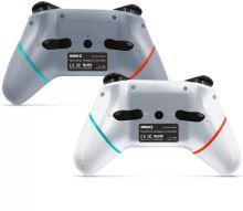 Herní ovladač Armor3 NuChamp Wireless Controller Pack for Nintendo Switch (2in1) (White, Silver) (1)