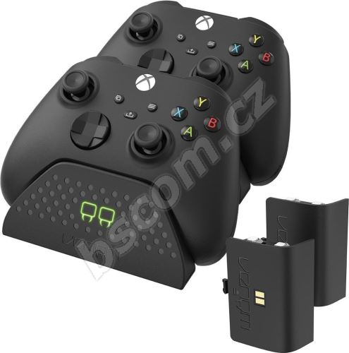 Stojan na herní ovladač VENOM VS2881 Xbox Series S/X & One Black Twin Docking Station + 2 baterie