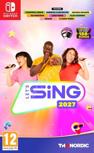 Lets Sing 2027 - Nintendo Switch