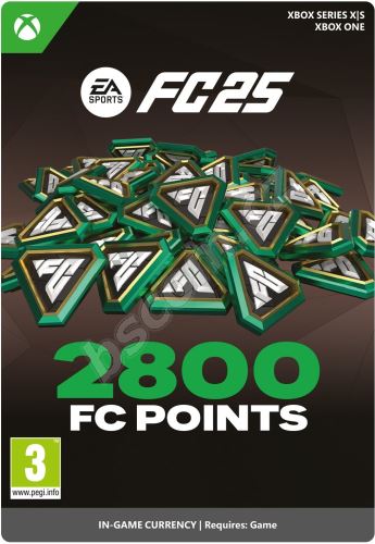 Herní doplněk EA Sports FC 25: 2800 FC Points - Xbox Digital