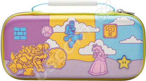Obal na Nintendo Switch PowerA Protection Case - Nintendo Switch - Super Mario Mushroom Kingdom Pop Art