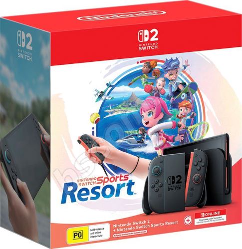 Nintendo Switch 2 + Switch Sports Resort + 3M Nintendo Switch Online