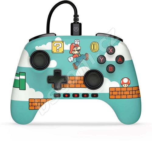 PowerA Advantage Wired Controller for Nintendo Switch 2 - Super Mario Time