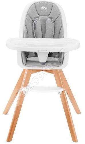 Jídelní židlička Kinderkraft 2v1 Tixi Grey