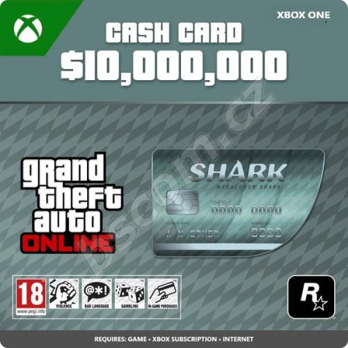 Grand Theft Auto V (GTA 5): Megalodon Shark Cash Card - Xbox Digital