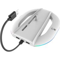 iPega P5S035SA Vertikální Stojan s RGB pro PS5 Slim/PS5 Pro White 6974363711221 (3)