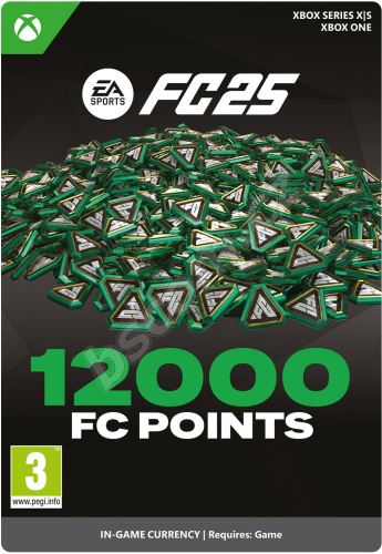 Herní doplněk EA Sports FC 25: 12000 FC Points - Xbox Digital