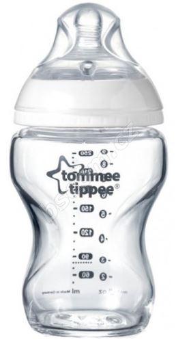 Kojenecká láhev Tommee Tippee C2N 250 ml - skleněná