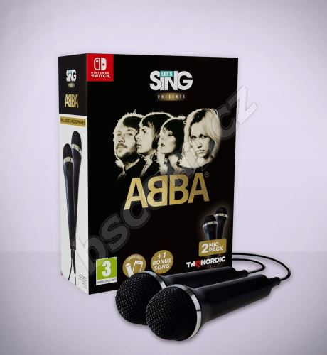 Lets Sing ABBA 2027 + 2 mikrofony - Nintendo Switch