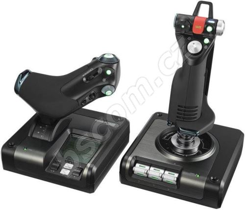 Herní ovladač Logitech G Saitek X52 Pro Flight Control System