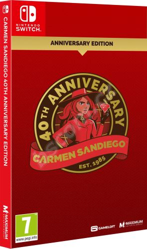 Carmen Sandiego: 40th Anniversary Edition - Nintendo Switch