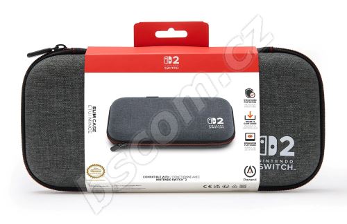 PowerA Slim Case - Nintendo Switch 2 - Dark Heather Grey NSCS0528-01