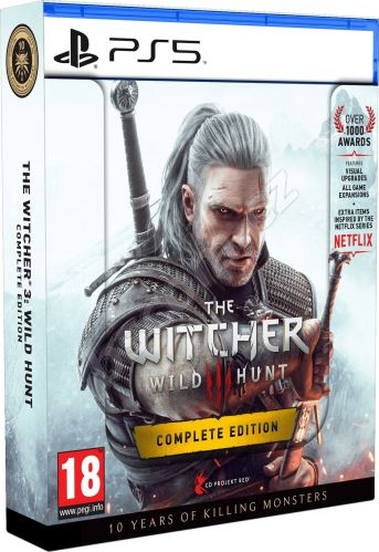 Zaklínač 3: Divoký hon - Complete Edition + 10th Anniversary Steelbook - PS5