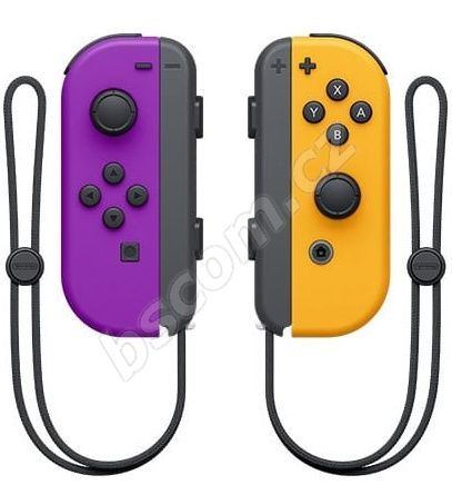 Gamepad Nintendo Switch Joy-Con Pair Neon Purple/Neon Orange