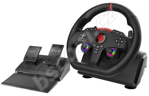 SUPERDRIVE Sada volantu a pedálů 270 GT/ PS4/ Xbox One/ Switch 1+2/ PC