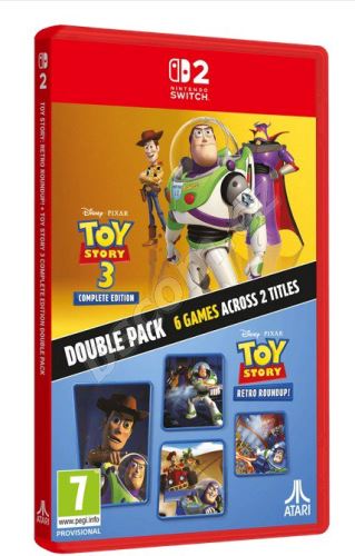 Toy Story: Retro Roundup! + Toy Story 3: Complete Edition Double Pack - Nintendo Switch 2