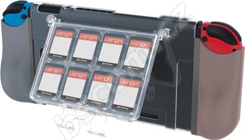 Obal na Nintendo Switch VENOM VS4903 Nintendo Switch Protective Shell Case With Game Storage