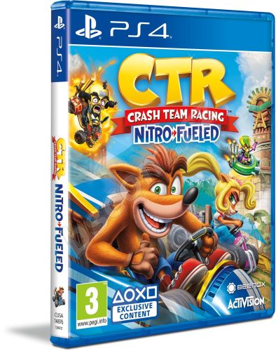 Hra na konzoli Crash Team Racing Nitro-Fueled - PS4