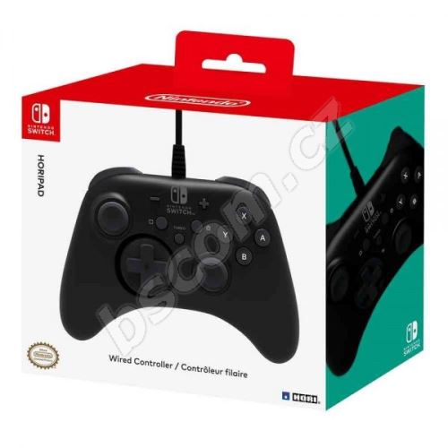 Gamepad HORIPAD černý - Nintendo Switch
