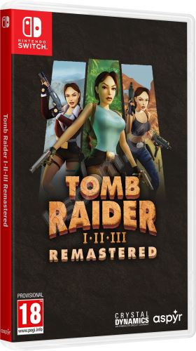 Hra na konzoli Tomb Raider I-III Remastered Starring Lara Croft - Nintentdo Switch