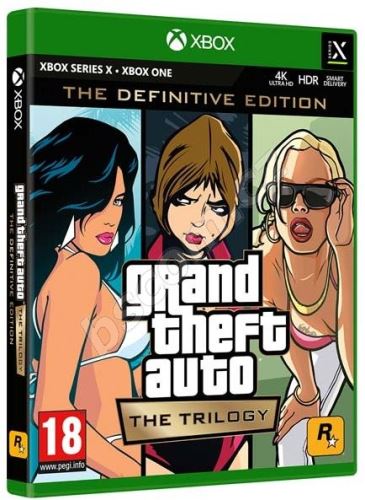 Hra na konzoli Grand Theft Auto: The Trilogy (GTA) - The Definitive Edition - Xbox