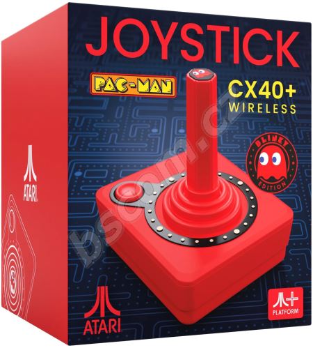 Atari Pack-Man: CX40+ Wireless Joystick - Blinky - ovladač