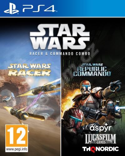 Hra na konzoli Star Wars Racer and Commando Combo - PS4