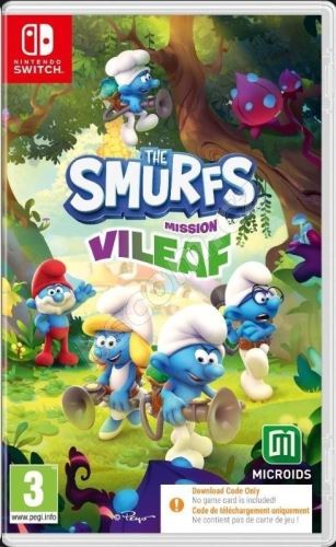 Hra na konzoli Šmoulové: Mise Zlobýl - Nintendo Switch