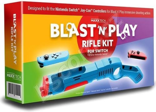 Příslušenství k ovladači Blast 'n' Play Rifle Kit - příslušenství pro Nintendo Switch