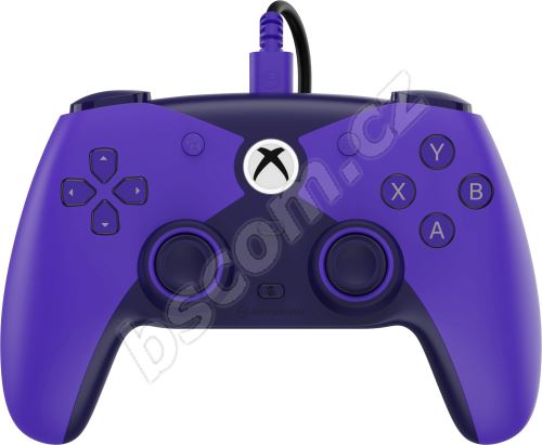 Hyperkin Competitor Wired Controller for Xbox Series|One/Win 11|10 (Purple) Licensed by Xbox