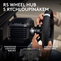 Logitech RS50 System Trackwheel Bundle pro PlayStation/PC 991-000588 (4)
