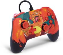 Gamepad PowerA Enhanced Wired Controller - Pokémon: Charizard Vortex - Nintendo Switch (1)