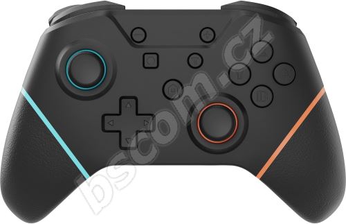 Armor3 NuChamp Wireless Controller for Nintendo Switch 2/OLED/Switch (Blue/Orange)