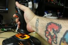 Joystick Thrustmaster T16000M Space SIM duo stick Hotas (6)