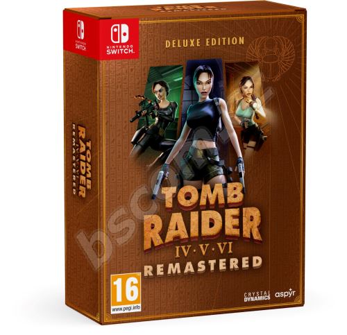 Tomb Raider IV-VI Remastered Starring Lara Croft: Deluxe Edition - Nintendo Switch