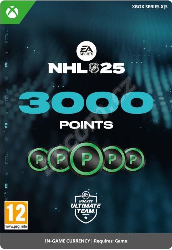 Herní doplněk NHL 25: 3000 NHL Points - Xbox Digital
